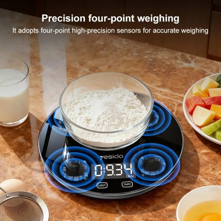 Yesido MG43 Smart Electronic Kitchen Scale / Digital Food Scale