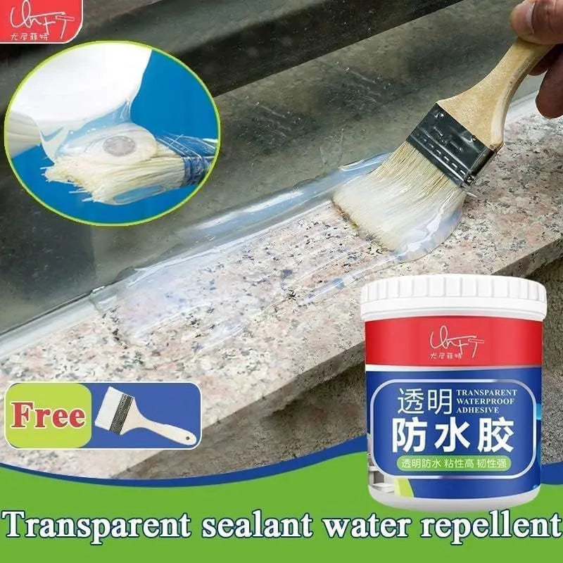 300G Transparent Waterproof Sealant Glue | Invisible Leak-Proof Adhesive