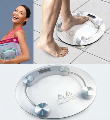 Digital Personal Tempered Glass Weight Scale SMT