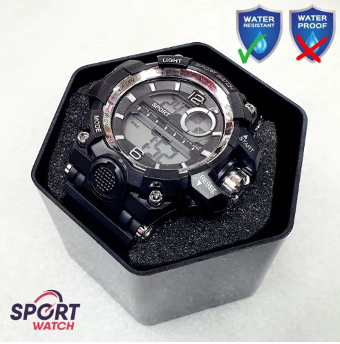 Sport Digital Watch for Men Digital Watch Water Resistant FAIFA