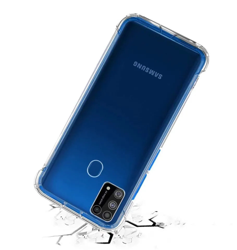 Samsung Galaxy a21s Clear Shockproof Hybrid TPU Bumper Case