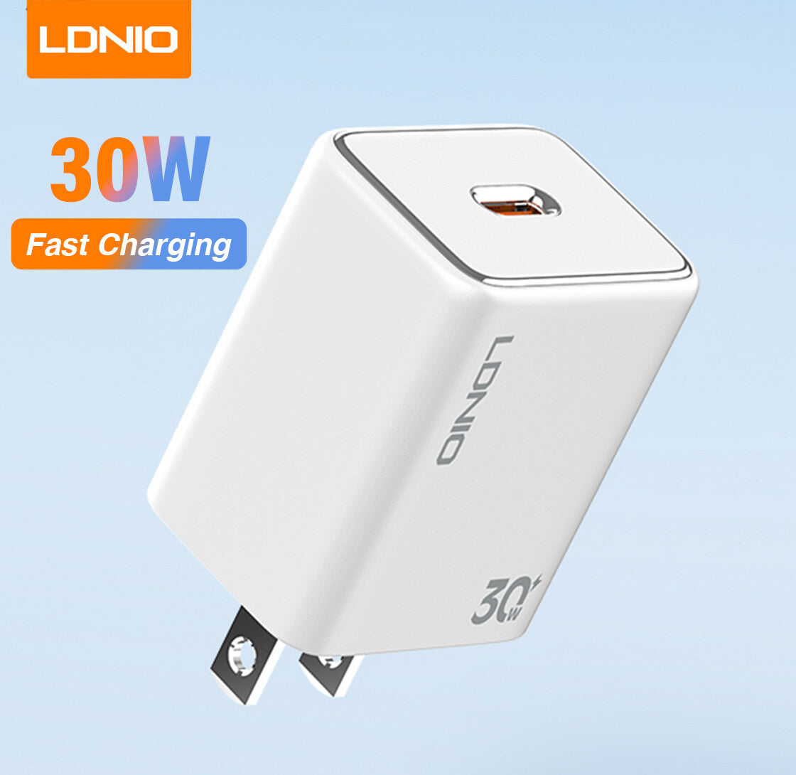 LDNIO 30W US Single USB PD Fast Charger - A1508C