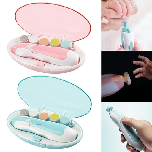 Baby Nail Clippers Safe Electric Baby Nail Trimmer, Baby Nail File Kit Born