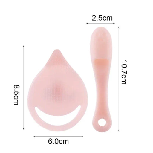 Silicone Facial Cleansing Brush – Soft Exfoliating Face Wash & Massage Skin Care Tool