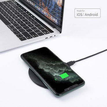 WIWU M3 15W Fast Charging Wireless Charger Pad with Type-C Cable