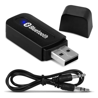 USB Wireless Bluetooth 3.5Mm Aux Audio Stereo Car Music Receiver Adapter