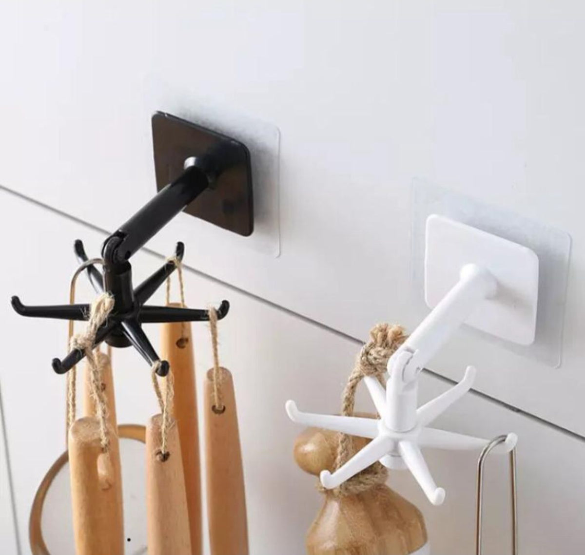 Rotatable Spoon Holder Hook