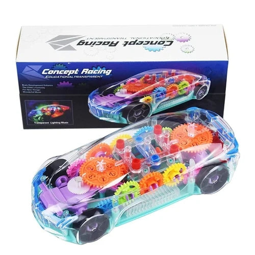 Transparent Toy Car See Through Electric Car