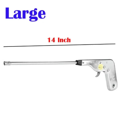 Electronic Sparking Gas Fire Ignitor Stainless Steel Sparking Lighter (10.5/ 14 Inches)- 1Pc