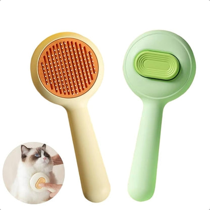 Pet Grooming Brush,Portable Grooming Brush Slicker Comb | Hair Massage Comb, Tangled Hair Brush