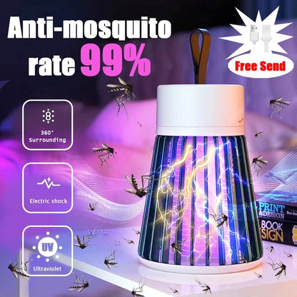 Safety Electric Shock Mosquito Killer Lamp Portable Fly Trap Lamp Insect Repellent Killer