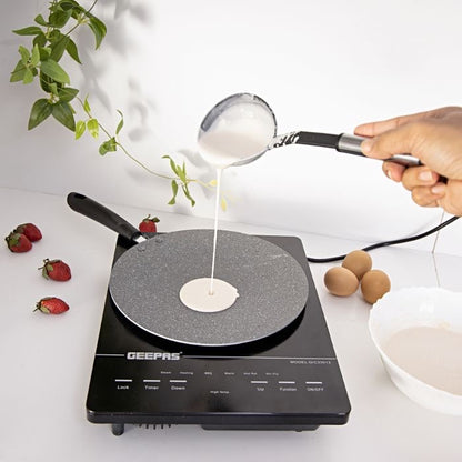 Geepas Digital Infrared Cooker, Portable Fast & Precise Cooking with Touch Control