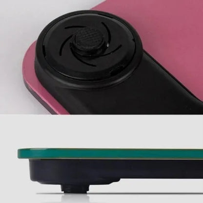 I SCALE Stylish Digital Bathroom Scale, High-Accuracy Electronic Personal Weight Scale for Home
