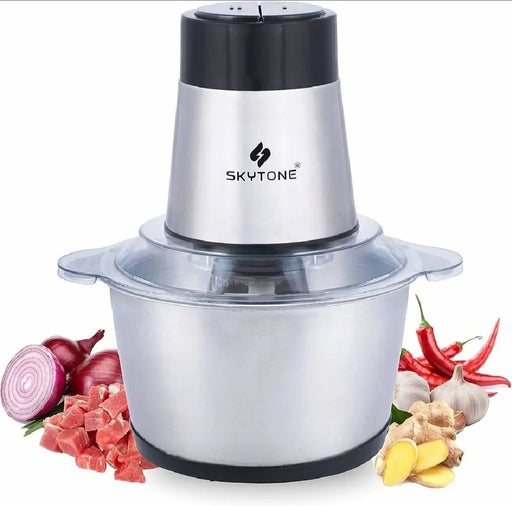 2L Electric Food Chopper & Meat Mincer, 2-Speed Stainless Steel Kitchen Grinder SMT
