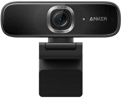 Anker PowerConf C302 Smart Full HD Webcam, AI-Powered Framing & Autofocus, 2K Webcam with Noise-Cancelling Microphones