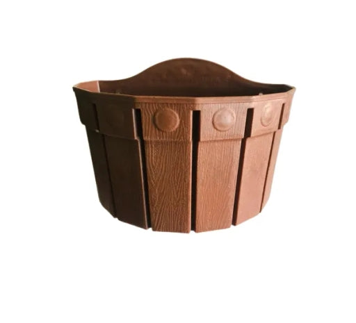 Wall Hanging Pot 5 Pcs Pack C1347 - Random Colours