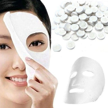 DIY Compressed Mask Magic Facial Sheets 10 Pcs