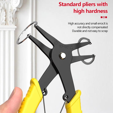 2 In 1 Circlip Pliers 7Inch Rings Snap Inside and Outside Brace