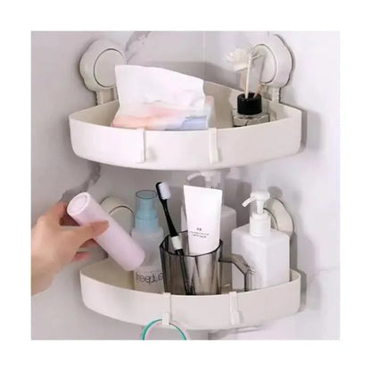 1-Piece Set Shower Suction Cup Shelf No-Drilling