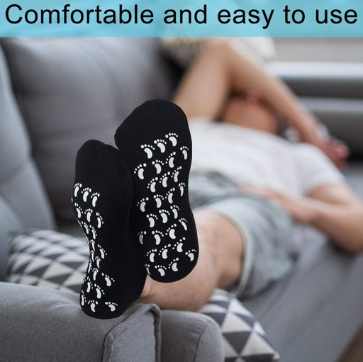 Moisturizing Gel Socks Foot Care Gel Moisturizing Silicone Socks & Gloves Non Slip Heel Socks