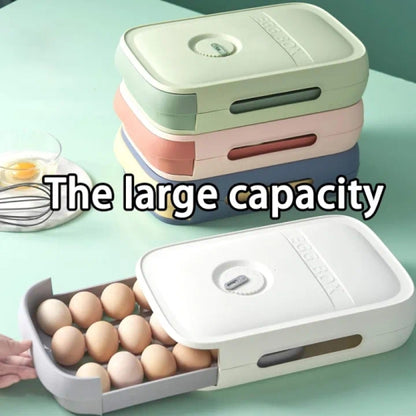 Refrigerator Rolling Egg Storage Box