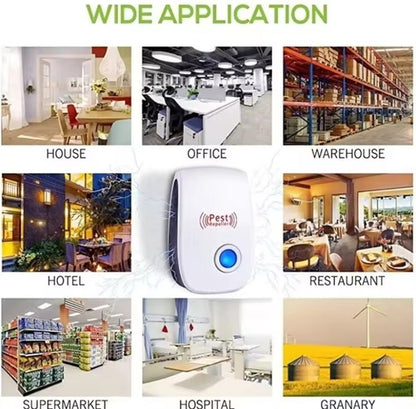 Pro Ultrasonic Pest Rodent Repeller Deter Mouse Mice Rat Spider Insects