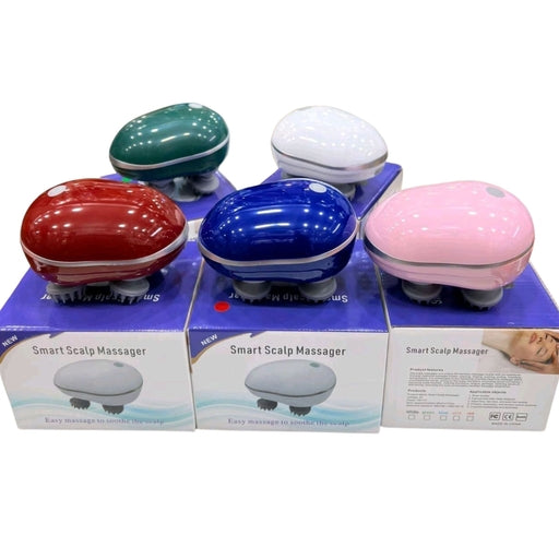 Automatic Electric Massager, 24 Kneading Nodes, Waterproof Deep Tissue Massager for Head, Scalp