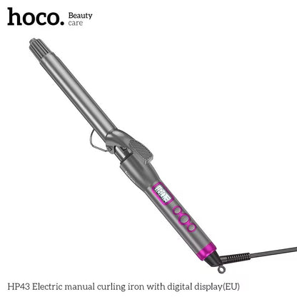 Hoco HP43 Electric Manual Curling Iron with Digital Display 50W