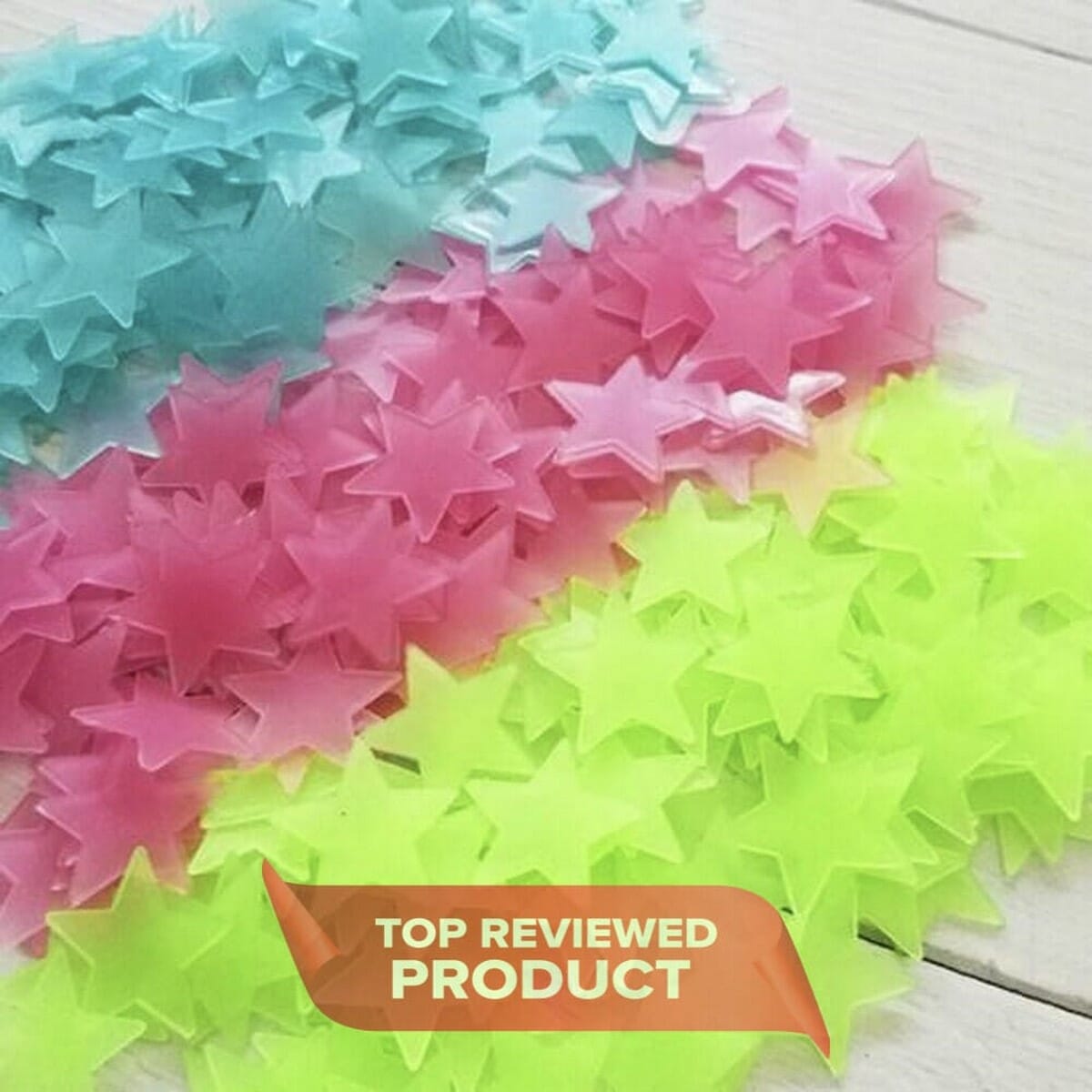 50 Pieces High Quality Radium Stars stickers Radiam star stickers