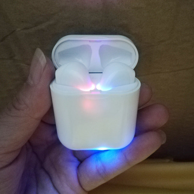 TWS Wireless Bluetooth Earphone Earbud Headset W/Charging Box Touch/Button Earbuds
