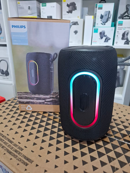 PHILIPS Wireless Speaker – 2000 Series Portable Bluetooth Speaker 10W Powerful Sound