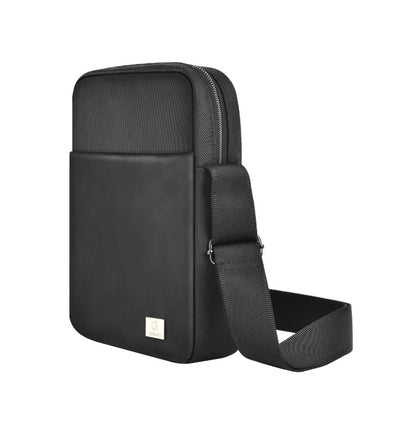 WIWU Hali Sling Bag Waterproof Messenger Bag for Men with Adjustable Shoulder Strap