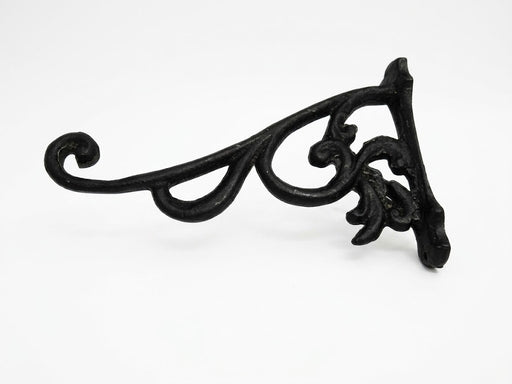 Hanging Basket Bracket Outdoor Plant Holder Decorative Cast Aluminum Wall Hanging Brackets Garden