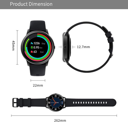 XIAOMI IMILAB KW66 1.28''TFT Smart Watch, IP68 Waterproof Touch screen Sleep Monitor Training Fitness Tracker Pedometer with Message Notification
