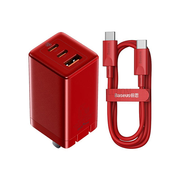 Baseus GaN3 Pro 65W 2C+U Fast Charger CN Type