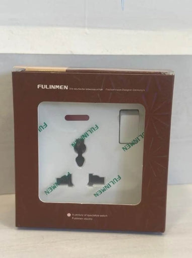 FULINMEN Universal 13a & 5a Multi Plug Switched Socket