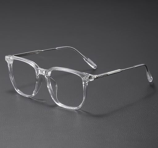 Transparent Computer Glasses Frame Women Men Anti Blue Light Square Eyewear Blocking Glasses Optical