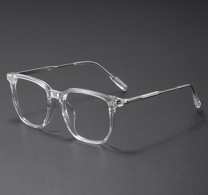 Transparent Computer Glasses Frame Women Men Anti Blue Light Square Eyewear Blocking Glasses Optical