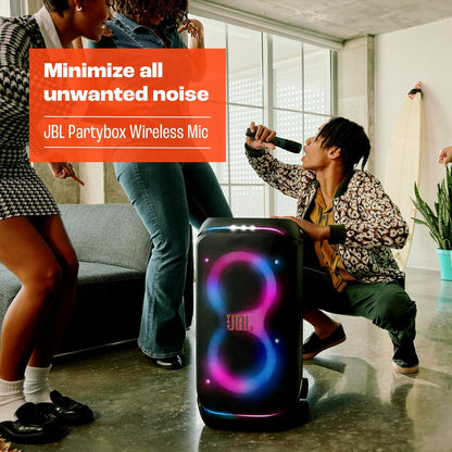 JBL PartyBox Wireless Mic - 2X Digital Wireless Microphones, Rechargeable Battery (20hrs - 700mAh), Clear Voice
