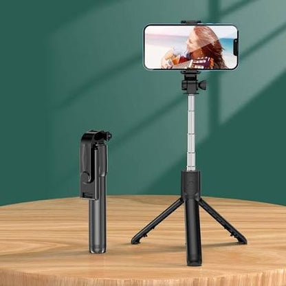 Selfie Stick with Fill Light & Remote