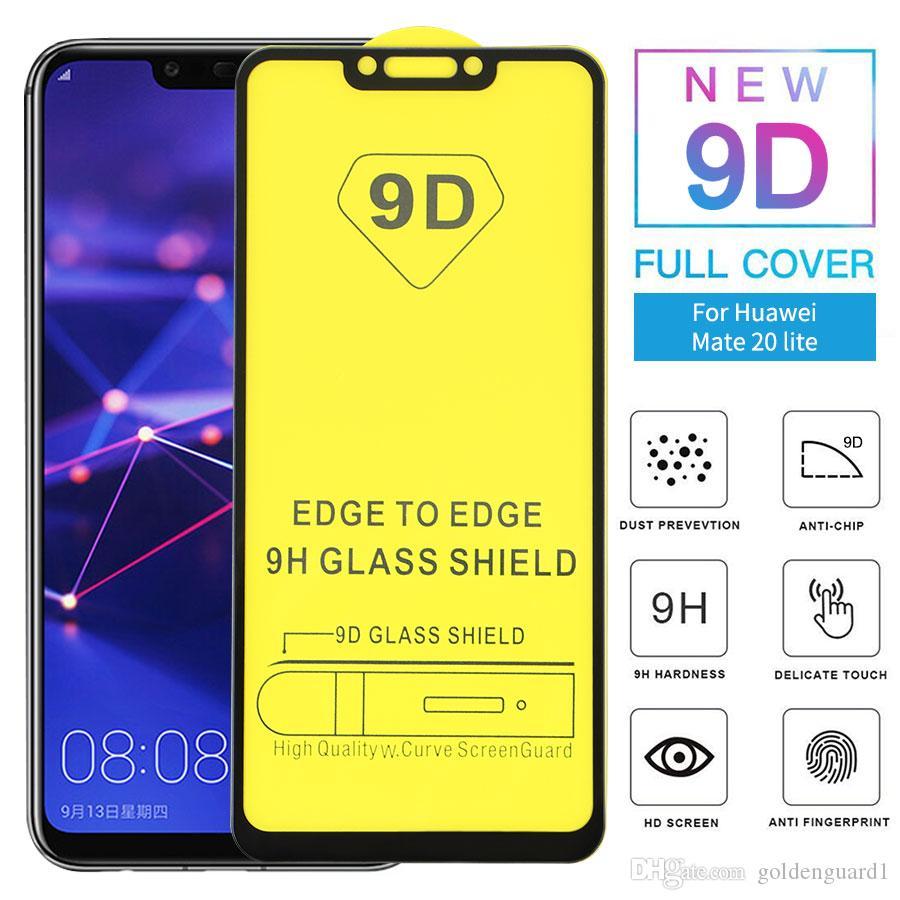 Tempered Glass Screen Protector For HUAWEI Y5 2018 / HUAWEI Y5 Prime 2018 Full Glue Absord Full Coverage Protective