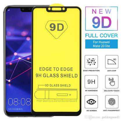 Tempered Glass Screen Protector For HUAWEI Y5 2018 / HUAWEI Y5 Prime 2018 Full Glue Absord Full Coverage Protective