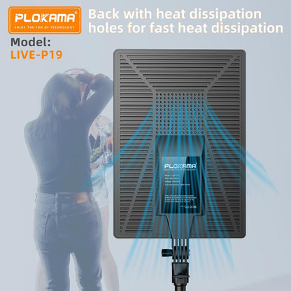 Plokama LIVE-P19 LED Photography/Videography Fill Light