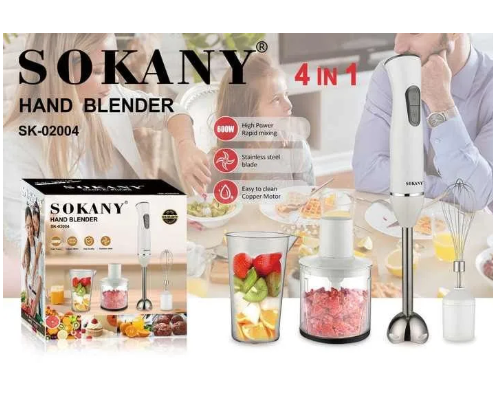 Sokany Hand Blender 1718-4 Super Quality