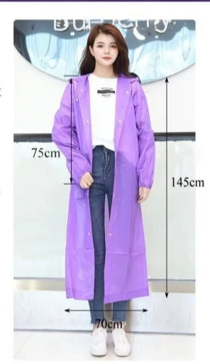 Unisex Raincoat Thickened Waterproof Rain Coat