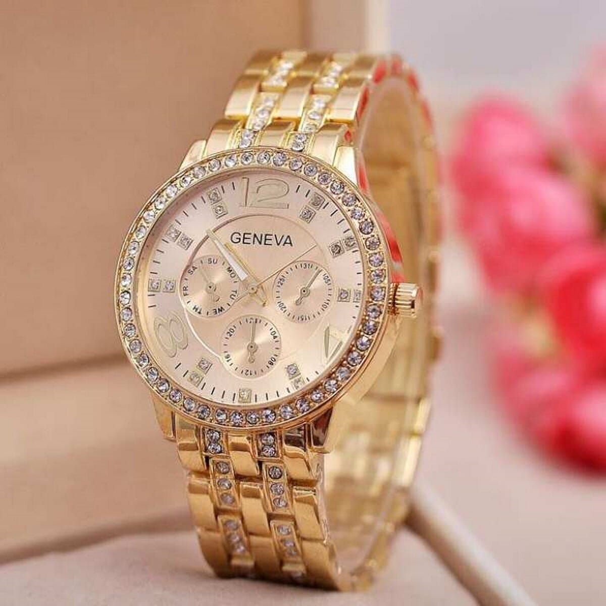 GENEVA Luxury Ladies Women Fashion Watches