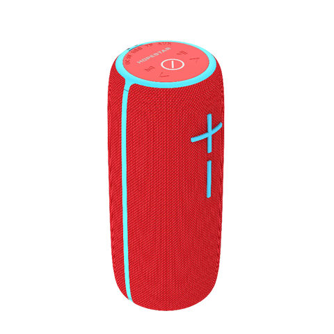 HOPESTAR P21 TWS Portable Outdoor Waterproof Woven Textured Bluetooth Speaker, Support Hands-free Call & U Disk & TF Card & 3