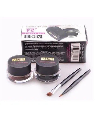 ADS Gel Eyeliner and Eyebrow Filler - Black and Brown
