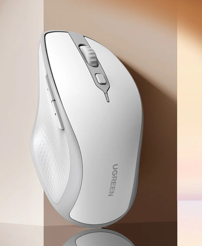 UGreen Ergonomic Wireless Computer Mouse (MU101) Dual Mode Bluetooth & USB Receiver Connectivity