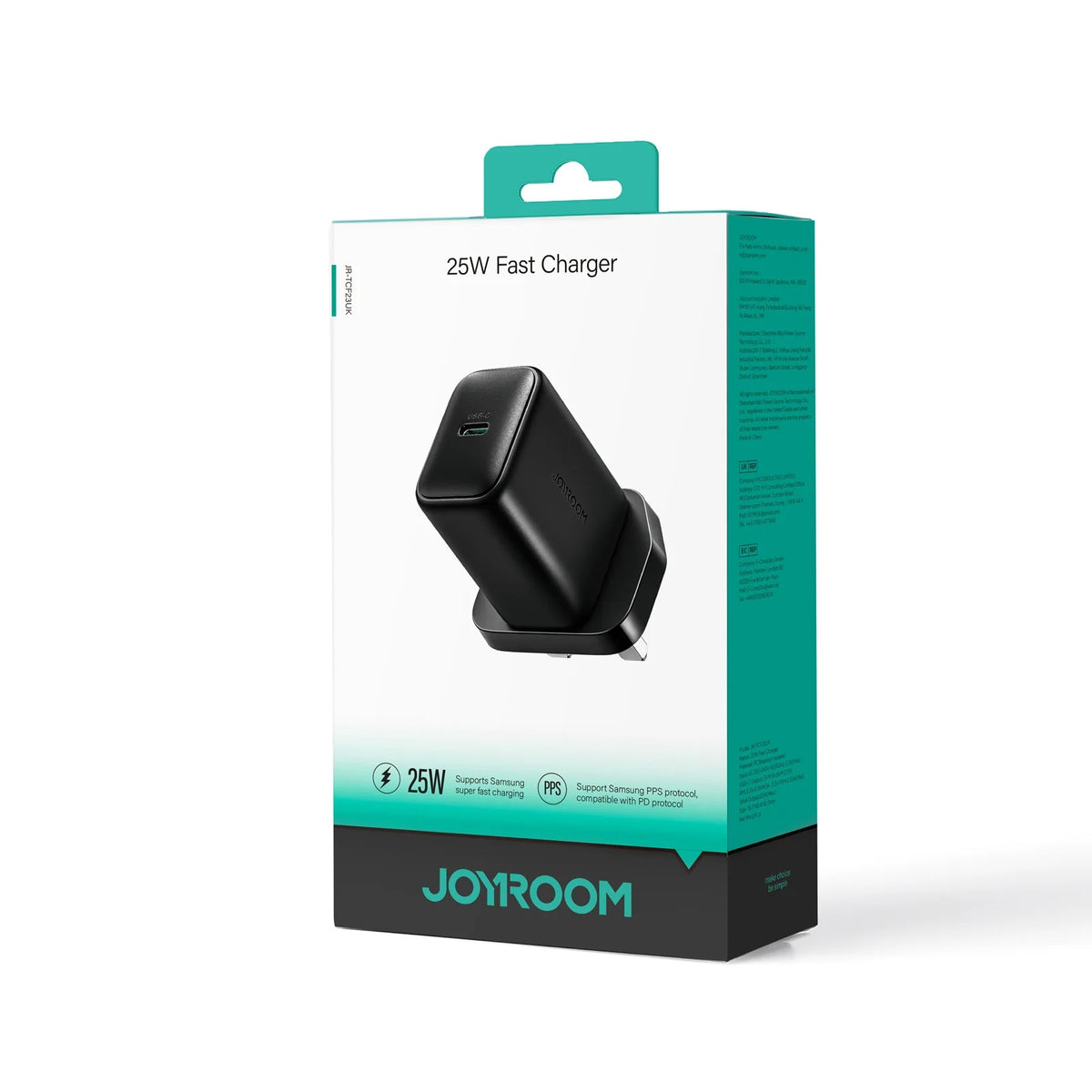 Joyroom JR-TCF23 25W PD Charger USB-C Wall Charger - UK